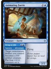 Magic: The Gathering Animating Faerie (038) Near Mint