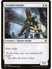 Magic: The Gathering Youthful Knight (037) Near Mint