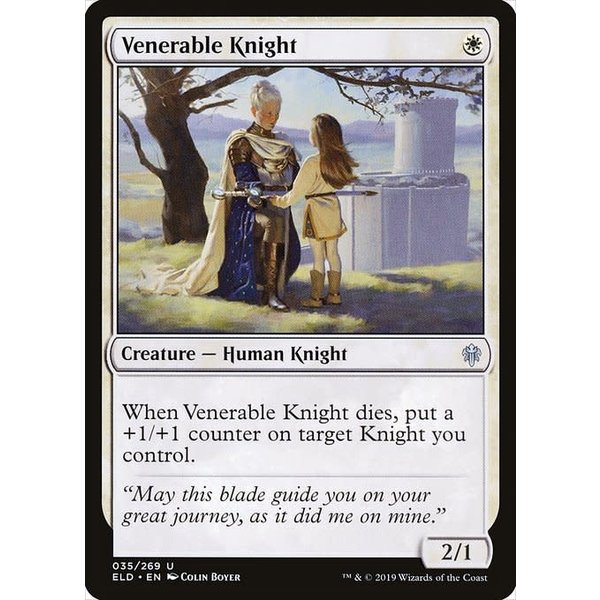 Magic: The Gathering Venerable Knight (035) Near Mint