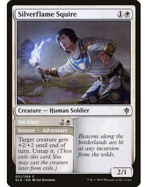 Magic: The Gathering Silverflame Squire (031) Near Mint