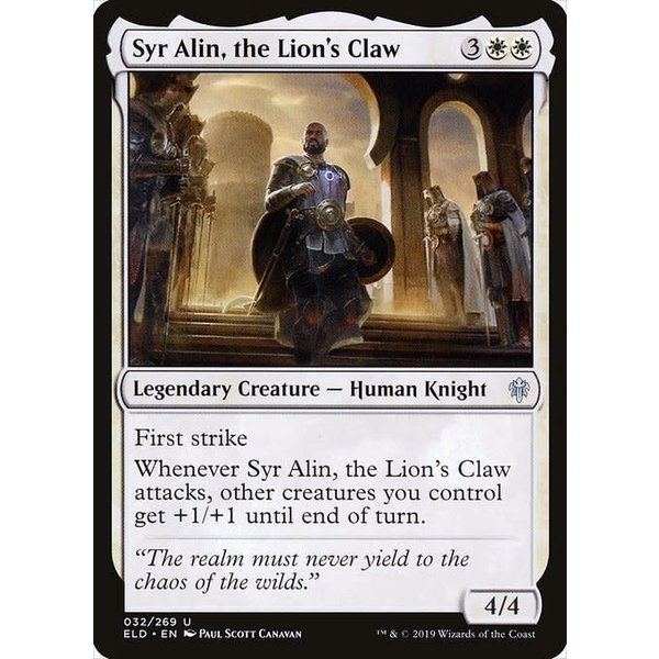 Magic: The Gathering Syr Alin, the Lion's Claw (032) Near Mint