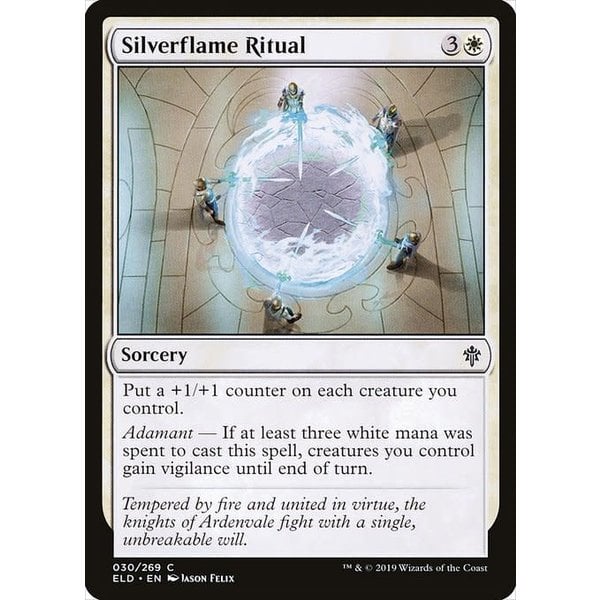 Magic: The Gathering Silverflame Ritual (030) Lightly Played