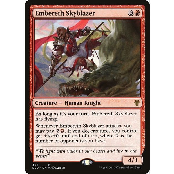 Magic: The Gathering Embereth Skyblazer (321) Lightly Played