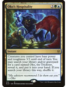 Magic: The Gathering Oko's Hospitality (312) Lightly Played