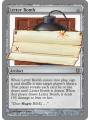 Magic: The Gathering Letter Bomb (122) Lightly Played