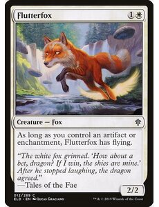 Magic: The Gathering Flutterfox (012) Near Mint