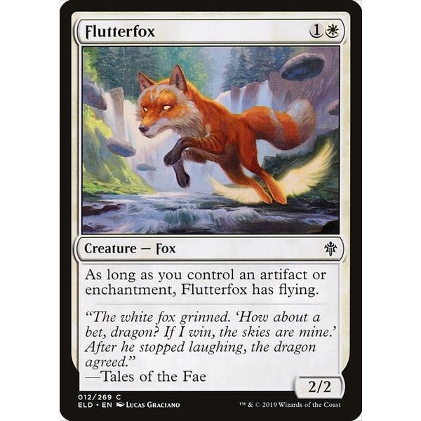 Magic: The Gathering Flutterfox (012) Near Mint