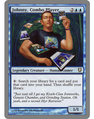 Magic: The Gathering Johnny, Combo Player (035) Lightly Played