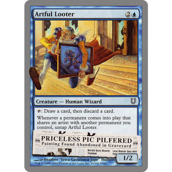 Magic: The Gathering Artful Looter (025) Lightly Played Foil