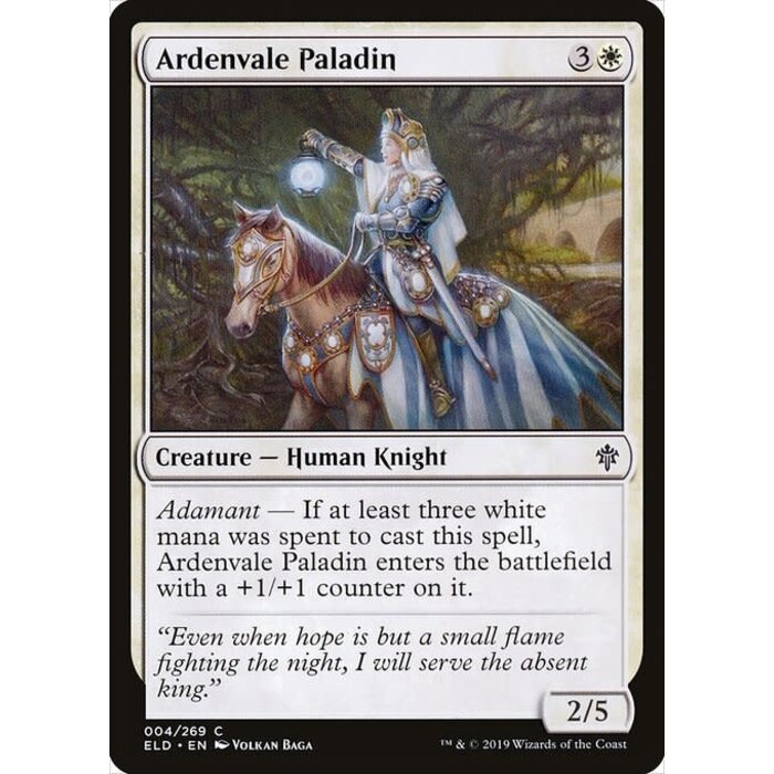 Magic: The Gathering Ardenvale Paladin (004) Near Mint