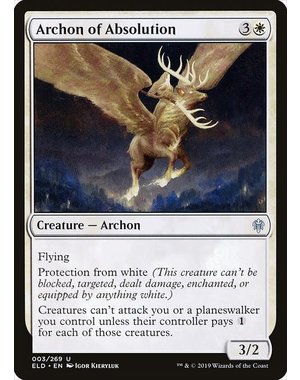 Magic: The Gathering Archon of Absolution (003) Lightly Played Foil