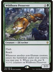 Magic: The Gathering Wildborn Preserver (182) Lightly Played