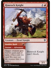 Magic: The Gathering Rimrock Knight (137) Lightly Played Foil