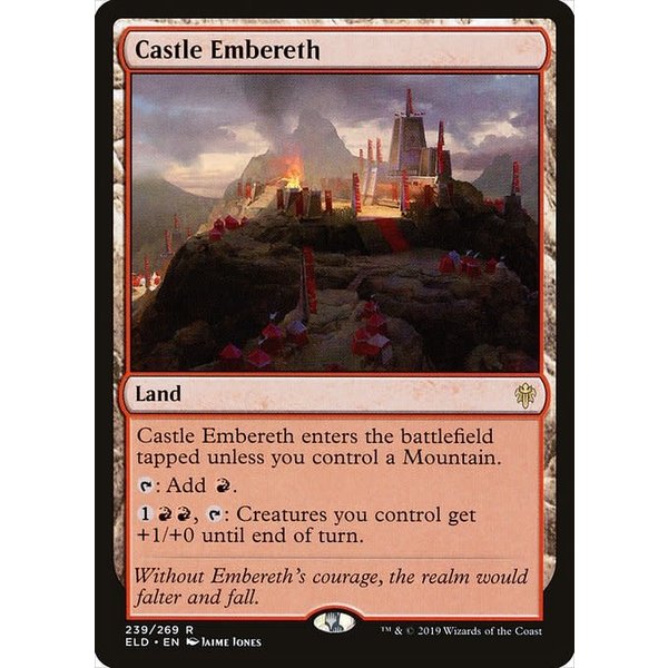 Magic: The Gathering Castle Embereth (239) Lightly Played