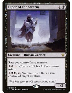 Magic: The Gathering Piper of the Swarm (100) Lightly Played