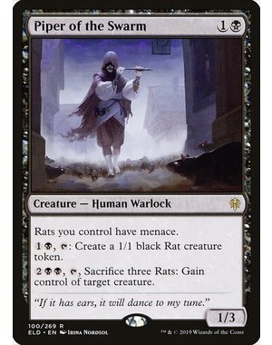Magic: The Gathering Piper of the Swarm (100) Near Mint Foil