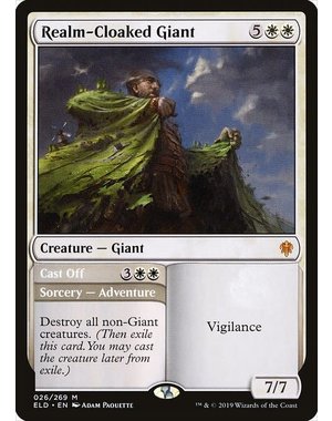 Magic: The Gathering Realm-Cloaked Giant (026) Near Mint