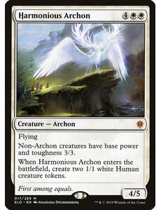 Magic: The Gathering Harmonious Archon (017) Lightly Played