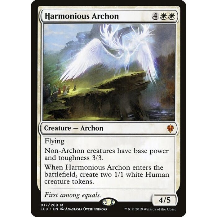 Magic: The Gathering Harmonious Archon (017) Lightly Played