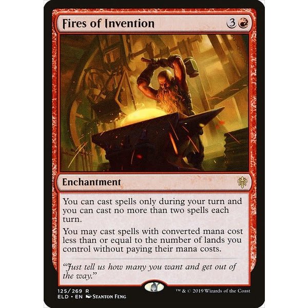 Magic: The Gathering Fires of Invention (125) Lightly Played