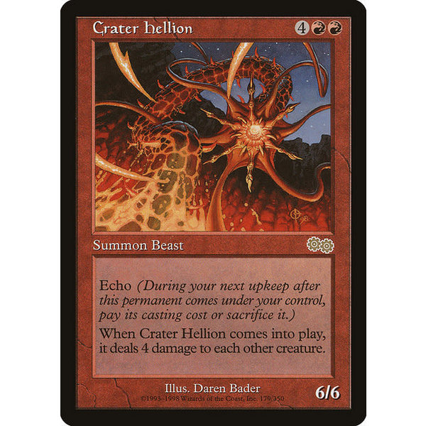 Magic: The Gathering Crater Hellion (179) Lightly Played