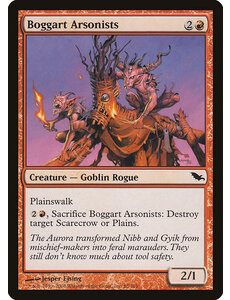 Magic: The Gathering Boggart Arsonists (085) Moderately Played