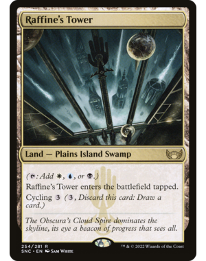 Magic: The Gathering Raffine's Tower (254) Lightly Played