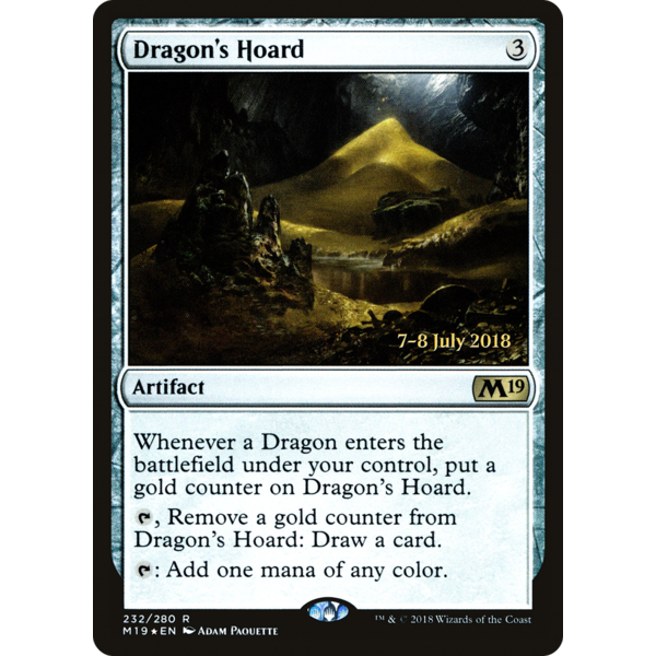 Magic: The Gathering Dragon's Hoard (232s) Lightly Played Foil