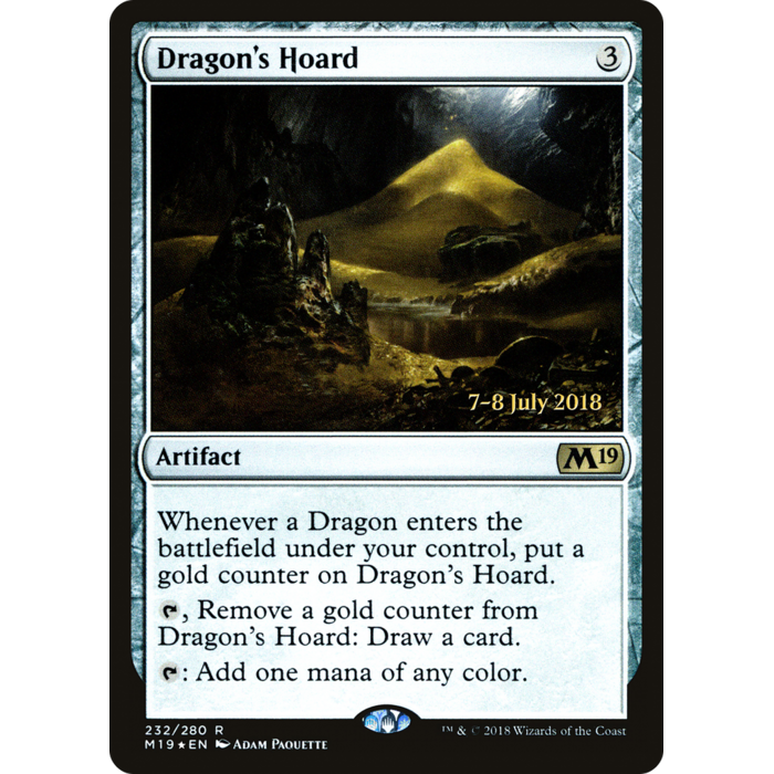 Magic: The Gathering Dragon's Hoard (232s) Lightly Played Foil
