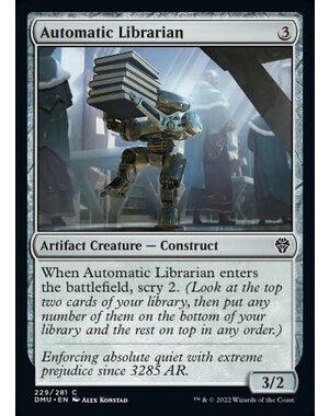 Magic: The Gathering Automatic Librarian (229) Lightly Played Foil