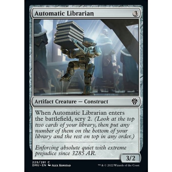 Magic: The Gathering Automatic Librarian (229) Lightly Played Foil