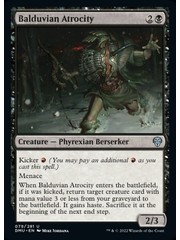 Magic: The Gathering Balduvian Atrocity (079) Lightly Played Foil