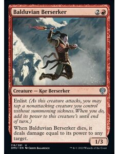 Magic: The Gathering Balduvian Berserker (116) Lightly Played Foil