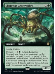 Magic: The Gathering Llanowar Greenwidow (Extended Art) (415) Lightly Played Foil