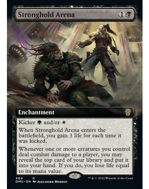 Magic: The Gathering Stronghold Arena (Extended Art) (404) Lightly Played Foil