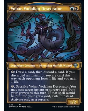 Magic: The Gathering Vohar, Vodalian Desecrator (Showcase) (325) Lightly Played Foil