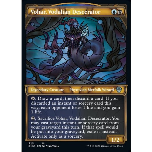 Magic: The Gathering Vohar, Vodalian Desecrator (Showcase) (325) Lightly Played Foil