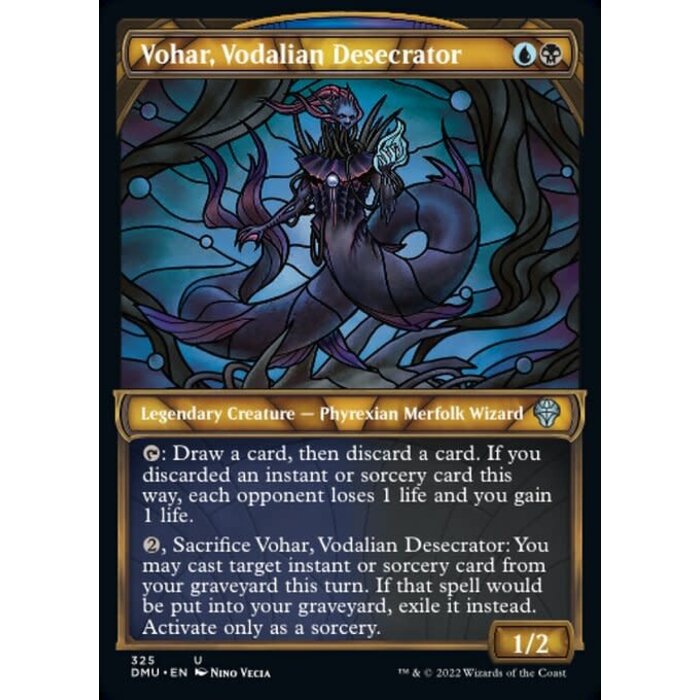 Magic: The Gathering Vohar, Vodalian Desecrator (Showcase) (325) Lightly Played Foil