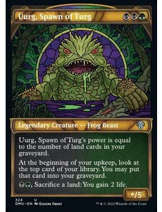 Magic: The Gathering Uurg, Spawn of Turg (Showcase) (324) Lightly Played Foil