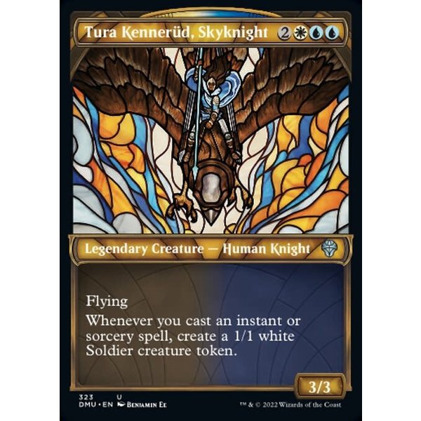 Magic: The Gathering Tura Kennerud, Skyknight (Showcase) (323) Lightly Played Foil