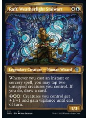 Magic: The Gathering Raff, Weatherlight Stalwart (Showcase) (311) Lightly Played Foil