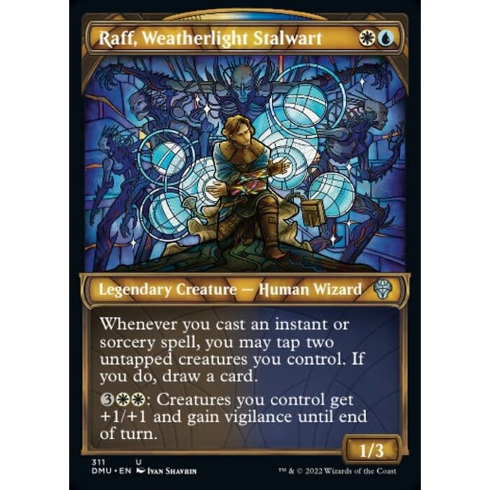 Magic: The Gathering Raff, Weatherlight Stalwart (Showcase) (311) Lightly Played Foil