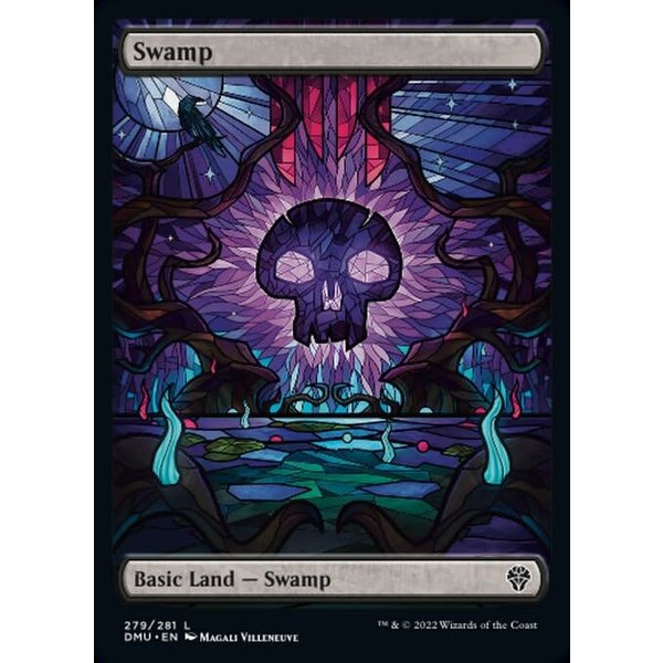 Magic: The Gathering Swamp (Showcase) (279) Lightly Played Foil