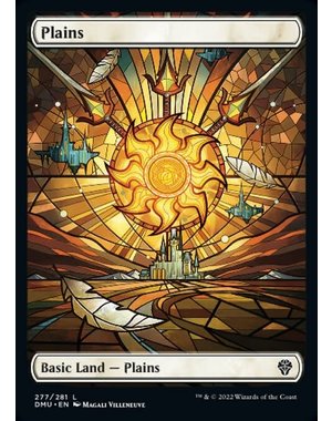 Magic: The Gathering Plains (Showcase) (277) Lightly Played Foil