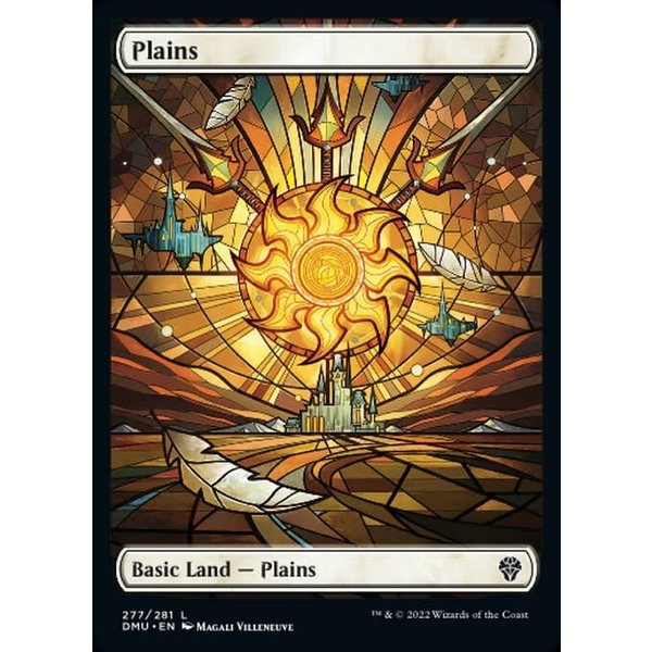 Magic: The Gathering Plains (Showcase) (277) Lightly Played Foil