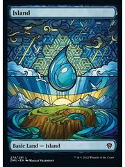 Magic: The Gathering Island (Showcase) (278) Lightly Played Foil