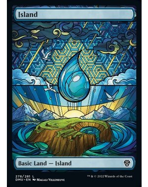 Magic: The Gathering Island (Showcase) (278) Lightly Played Foil