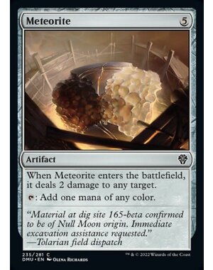 Magic: The Gathering Meteorite (235) Lightly Played Foil