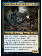 Magic: The Gathering Rona, Sheoldred's Faithful (216) Lightly Played Foil