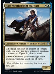 Magic: The Gathering Raff, Weatherlight Stalwart (212) Lightly Played Foil